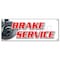 Signmission BRAKE SERVICE BANNER SIGN car auto repair disc disk a/c ac free check B-Brake Service - alternate 1